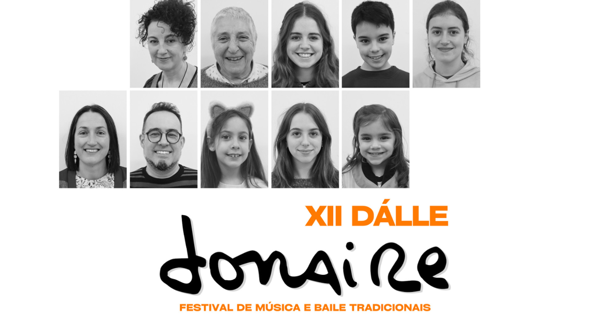 Cartel do XII edición do festival Dálle Donaire