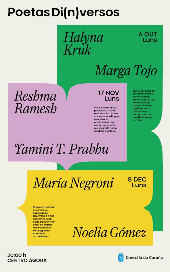 Poetas dinversos outono 2025